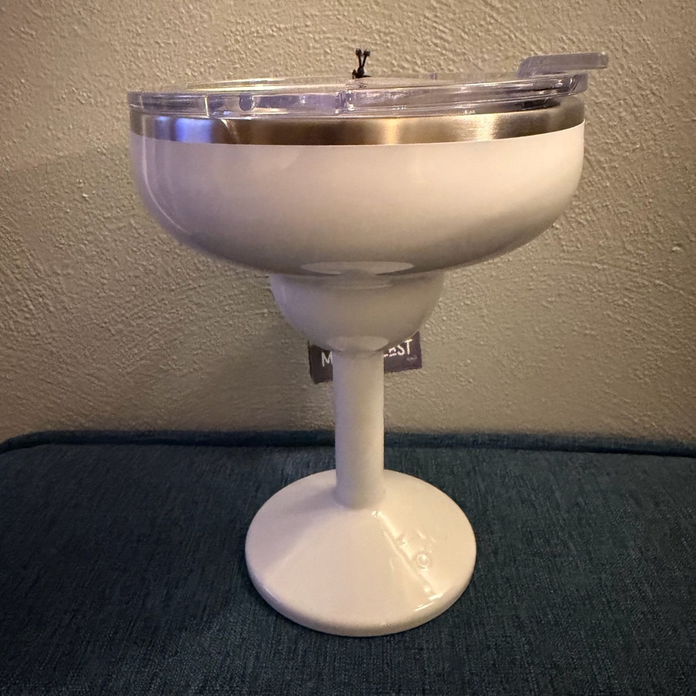 ORCA Rita 13oz Insulated Stainless Steel Margarita Cup Pearl White